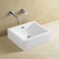 Bathroom White Color Retangule Art Ceramic